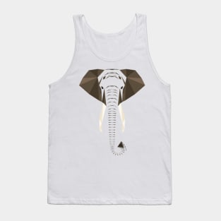 Geometric elephant Tank Top